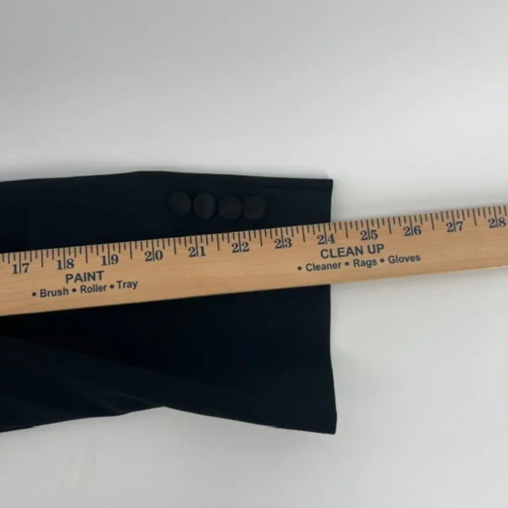 Indochino Wool Cashmere Tuxedo Suit Cumberbund Suspenders Black 50R 46x30 Formal